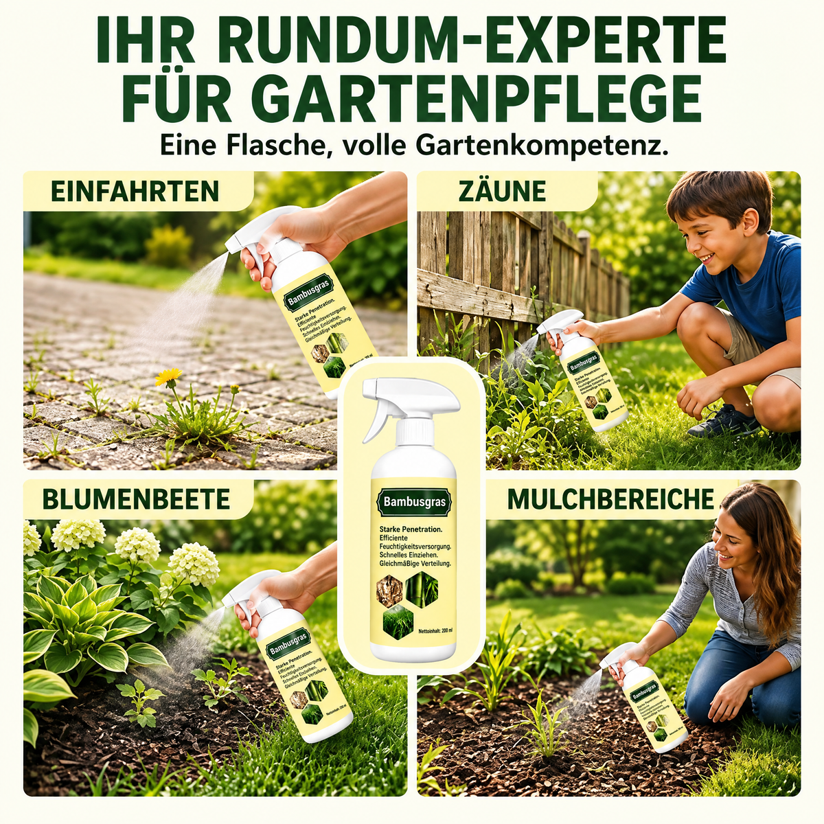 🔥2026 SALE✨ - Fast-Acting Natural Weed & Grass Killer Spray