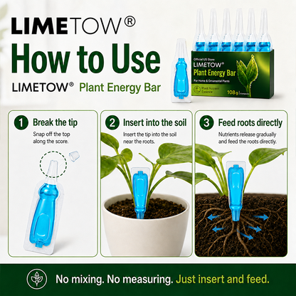 🥦𝐎𝐟𝐟𝐢𝐳𝐢𝐞𝐥𝐥𝐞𝐫 𝐒𝐡𝐨𝐩 LIMETOW® Plant Energy Stick: sofort einsatzbereit – kein Anmischen erforderlich – versorgt die Wurzeln direkt über das Erdreich mit Nährstoffen.